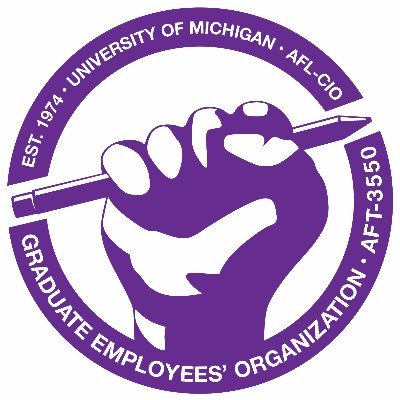 We are grad workers @umich. All grads can join! @AFTunion Local-3550, AFL-CIO. Est. 1974. #1u #FightForTheFuture