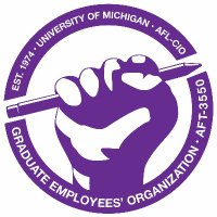 Grad Employees' Org UMich #OnStrike(@geo3550) 's Twitter Profile Photo
