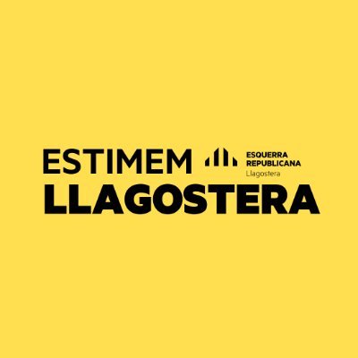 Compte de Twitter oficial d'Esquerra Republicana de Llagostera.