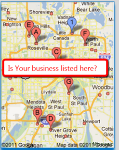 Get on the local Map!  Using local search marketing to get customers to you now.  Let us help.  I enjoy writing, golfing and a glass of red wine.