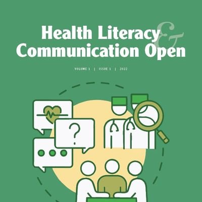 Taylor & Francis journal on all aspects of health communication and health literacy. No open access fee for 2024 https://t.co/09Uo2tyJeN