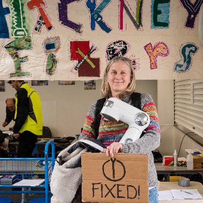 Hackney Fixers holds regular events around the borough where volunteers help people learn about electrical repair by fixing items they have brought along.