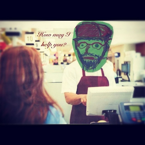 GrocerGoneMad's profile picture. I work in a giant supermarket in a tiny town in the middle of nowhere serving the dumbest people in the world. And I'm shaming them publicly.