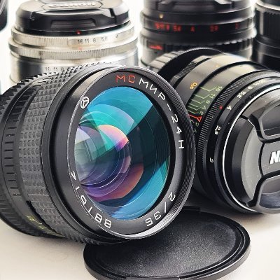High-quality manual optics, adapted to modern cameras for photo and video making.
