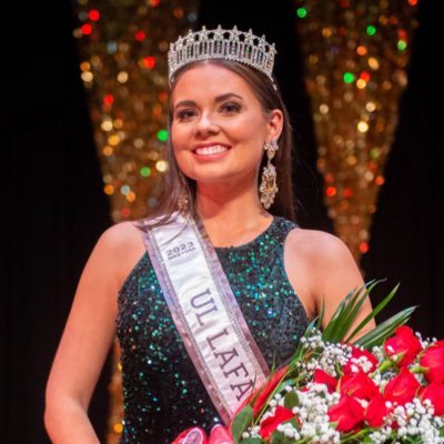 Annaclaire Zerangue👑  Miss University of Louisiana at Lafayette USA 2023  #RAGINCAJUNS #cULture🌶🤟🏼