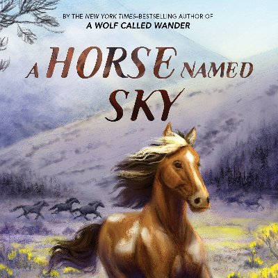 Writing books in my treehouse Selling books at Annie Blooms. Reading books everywhere. A Horse Named Sky, 2023 (she/her)