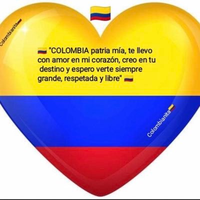 Siempre por la derecha apoyo incondicional a la policía y ejército de mi amada 🇨🇴