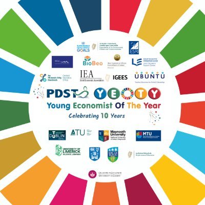 PDST Young Economist of the Year National awards supported by  IEA,IGEES,DECC,MU, UCD, UoG, UL,TC, MTU,TUD, ATU, Laois ESC, CBI,CSO,ESRI, Ubuntu, Biobeo, BSTAI