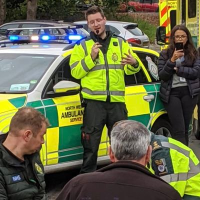 Community Resus Development Officer (CRDO) for @NWAmbulance, privileged to support our #CommunityFirstResponder volunteers across the North West  #CPR #CFR #AED