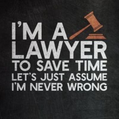 Lawyer. Divinely human.