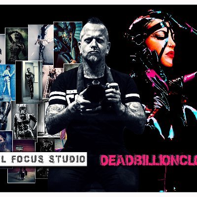 Fetish Photographer Soul Focus Studio and now DEADBILLIONCLOTHING. My two creative outlets. Photography and Design.