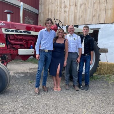 Farmer, snow removal. Two sons, one wife and trying to find time for coaching kids and anything outdoors.