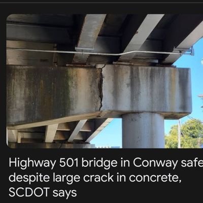ScBadRoads's profile picture. Dedicated to show how badly the roads/transportation infrastructure of South Carolina is neglected and awfully funded. It's so bad, it gets it own Twitter