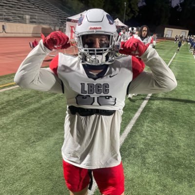 | 6’2 240 EDGE/TE  | ALL CONFERENCE UTILITY PLAYER @VGOH_LBCC | 24’ Spring