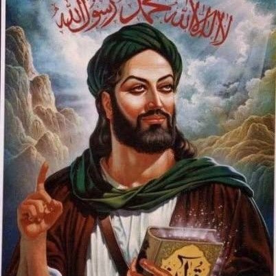 Prophet of Allah and al-Islam, seal of the prophets, husband of Ayesha, not father of Zayd.