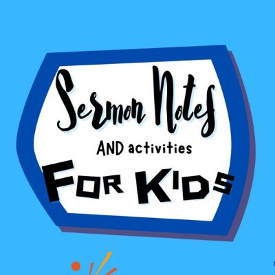 SermonNotes4KID's profile picture. Keeping kids engaged with sermon prompts and activities