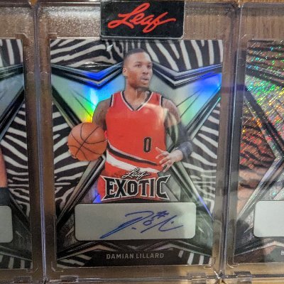 PC Lillard, Cubs, sick patches
New to Twitter card community