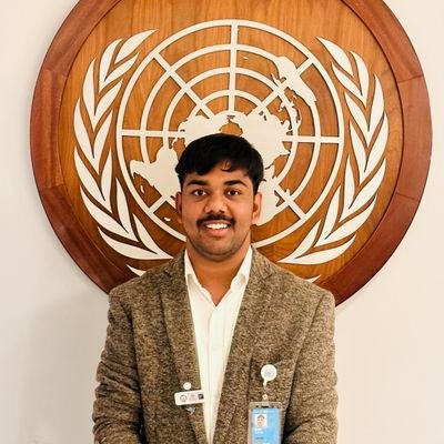 International Relations Officer @youth4waterplus @Unicefindia
, Contact Point Media Management Division @IYCM & @UNFCCC, Country Coordinator @YOUTHNET4CC