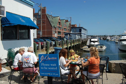 The pearl of the waterfront and Portland and Maine's premier oyster locale. Good food, good drinks, and good people in a unique waterfront atmosphere!