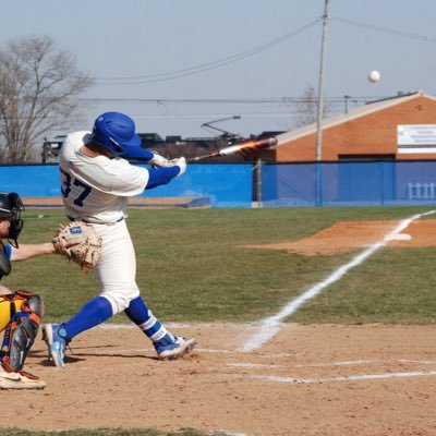 Blue storm baseball 🌪️