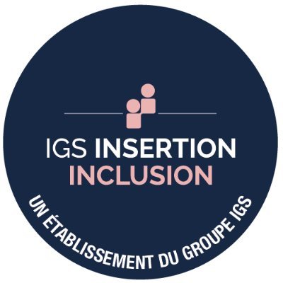 IGS_Insertion's profile picture. Pôle dédié aux activités d’insertion et d’inclusion du Groupe IGENSIA Education (ex Groupe IGS). Formez-vous via des titres professionnels du CAP/BEP au BAC+2 !