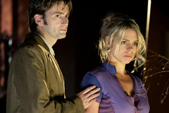 Hey im Rose Tyler. I use too travel in time with a time lord called the Doctor but then i got trapped in a parallel universe with the human Doctor.