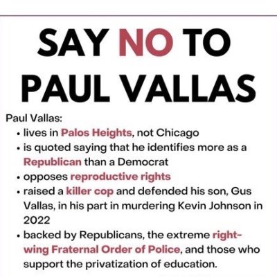 Paul Vallas Sucks