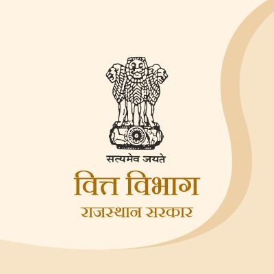 Official Twitter account of Finance Department, Rajasthan Government.