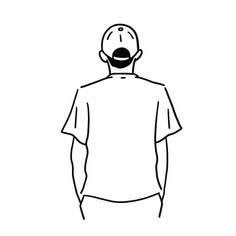 mrt1206's profile picture. tattoo 腰が痛い男