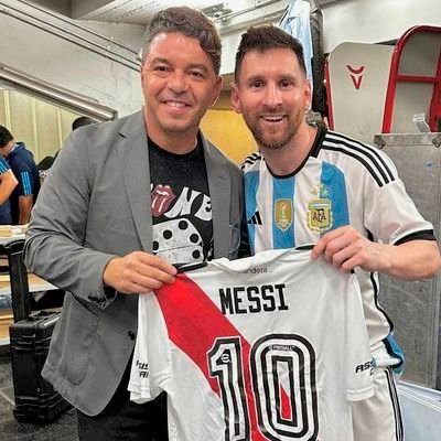 River, Gallardo y Messi. Campeón del mundo. Gane la más importante.