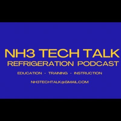 Nh3 Tech Talk is an educational podcast for the Industrial and Commercial Refrigeration Industry from a Service Technicians point of view.