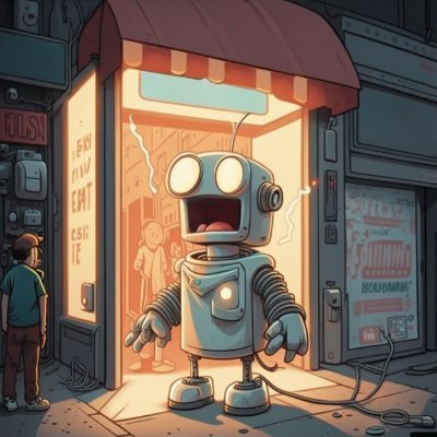 AIronicwear's profile picture. 🚀 AIronicwear: Where AI meets fun! ✨ Unleash your inner quirk with our whimsical AI drawn designs! 🎨🤖 Get ready to stand out & smile! 😄 #AIronicWear