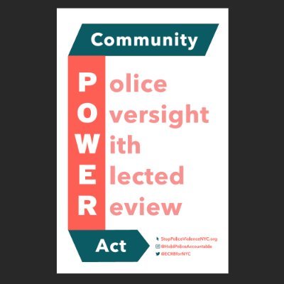 We are a coalition fighting for the Community POWER Act - which would created an empowered Elected Civilian Review Board and Independent Prosecutor.