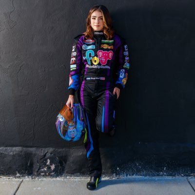 I’m a girl who loves driving race cars, Race Face Brand Development driver, Pro Truck & Late Model driver, QMA National Champion & 8 Track Records Nationally