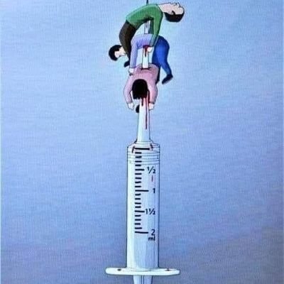 scyapyap's profile picture. 💉 is murderer, killer, 
the world should stopped it immediately