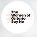 Women Of Ontario Say No (@WomenofOntSayNo) Twitter profile photo