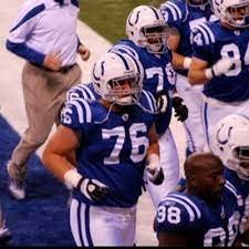 Former Offensive Lineman for the Colts #76. Proud Husband and Father to my beautiful wife, 3 daughters and 3 sons. Jeremiah 29:11