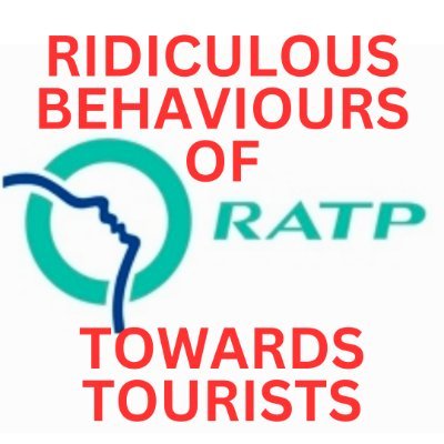 Welcome to share your unpleasant trip/bad experience/disasters with FRANCE RATP staffs(TICKET COLLECTORS) here
The government please do something on this!!!