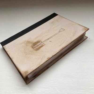 Do a little bookbinding for the Library of Jurgen Leitner. ThePonderingAlpaca on Reddit for more books! the-library-of-leitner on tumblr.