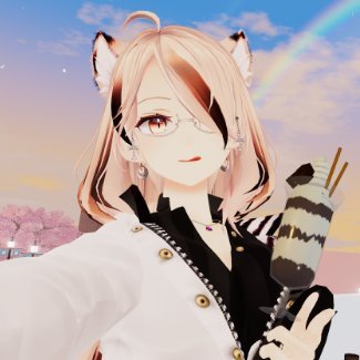 Just a guy who plays VRChat a lot with friends! I'm primarily a part of a dancing community but I also like singing as well as exploring different maps