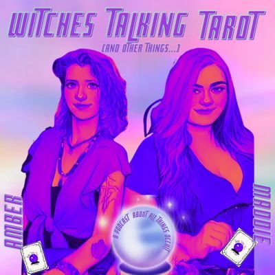 Witches Talking Tarot (and other things...) a podcast about tarot, the occult, cryptids, aliens, myths, and MANY other topics.
New episodes Tues & Thurs