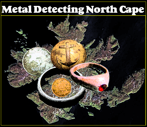 Me and my metal detector Fisher F4.This is my adventure back in time.
Welcome to North Cape municipality.(Top of Norway/Europe)
Metal Detecting North Cape