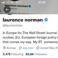 laurence norman(@laurnorman) 's Twitter Profile Photo