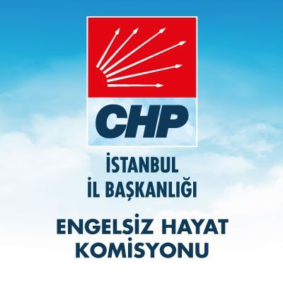 CHP İstanbul İl Başkanlığı Engelsiz Hayat Komisyonu Resmi Twitter Hesabıdır.