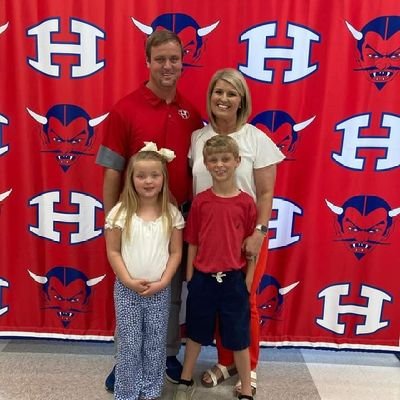 Christian, husband to Carmen, father to Cannon and Avery, Head Football Coach at Hawkinsville High School