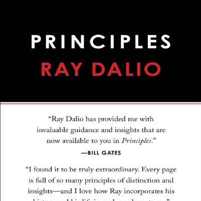 🧠 Quotes from 'Principles' by @raydalio 
📈  Most successful hedge fund investor ever
 🏆 NYT Best Seller