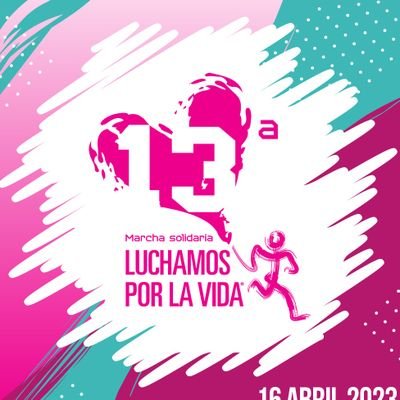 16/04/2023 
Movimiento solidario por la sensibilización en la lucha contra el cáncer, y su prevención y tratamiento desde unos hábitos de vida saludables.