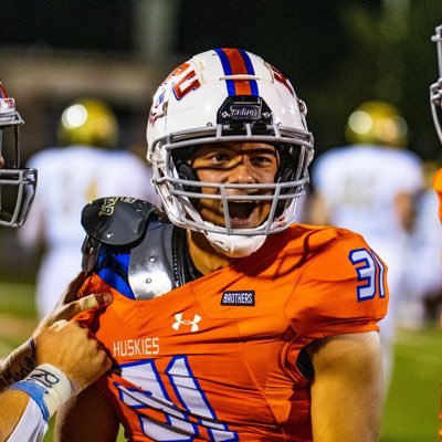 Football player at Houston Baptist University