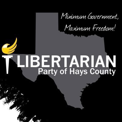 Twitter account for the Hays County Texas Libertarian Party