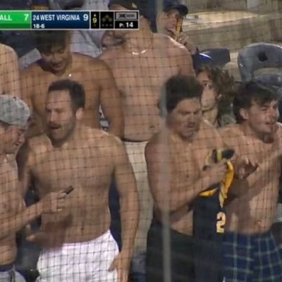 Seen at @wvubaseball games with our shirts off. #TarpsOff #MazeyBall